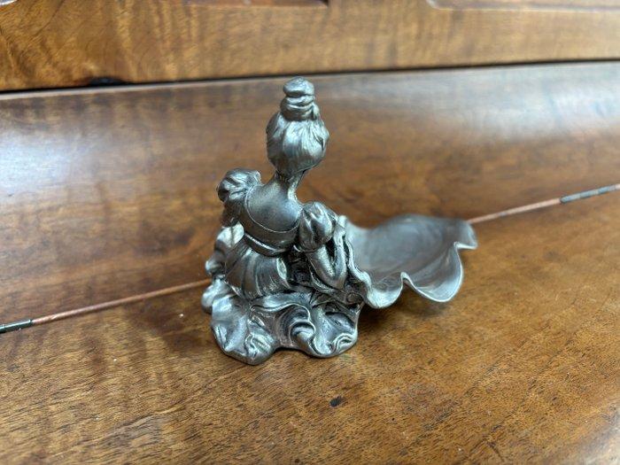 Figure en étain - Étain, Antiek en Kunst, Curiosa en Brocante