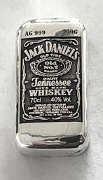 100 gram - Zilver .999 - -No Reserve- Jack Daniels (Zonder