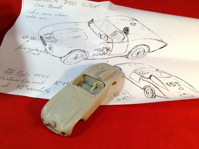 Lilliput - made in Italy 1:43 - Model raceauto - O.S.C.A., Hobby & Loisirs créatifs, Voitures miniatures | 1:5 à 1:12