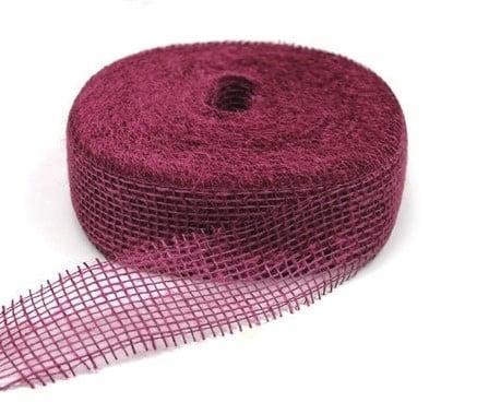 Jute band Seringen 5 cm rol 40 meter, Hobby en Vrije tijd, Knutselen, Nieuw