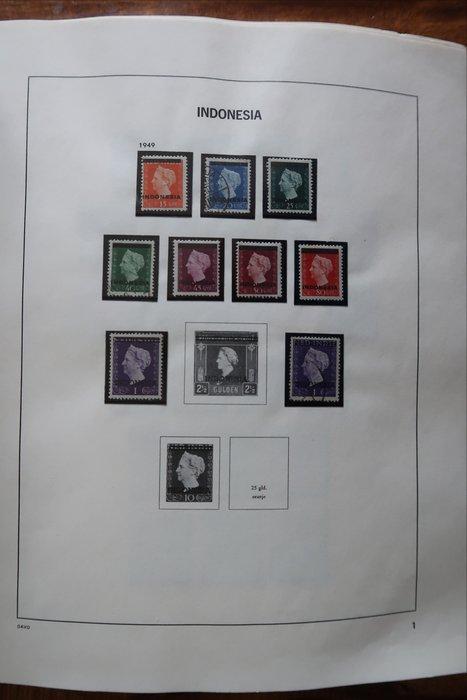 Indonesië 1949/1968 - Verzameling in DAVO Album, Postzegels en Munten, Postzegels | Nederland