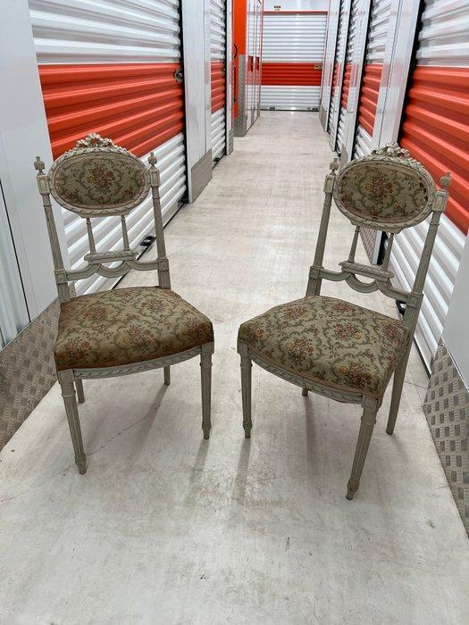 Stoel - Hout - Chaise style Louis XVI, Antiek en Kunst, Antiek | Overige Antiek