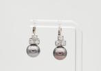 Boucles doreilles - 18 carats Or blanc Diamant (Naturelle), Handtassen en Accessoires, Oorbellen, Nieuw