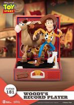 Toy Story Record Player Series PVC Diorama Woodys Record Pl, Verzamelen, Disney, Ophalen of Verzenden, Nieuw