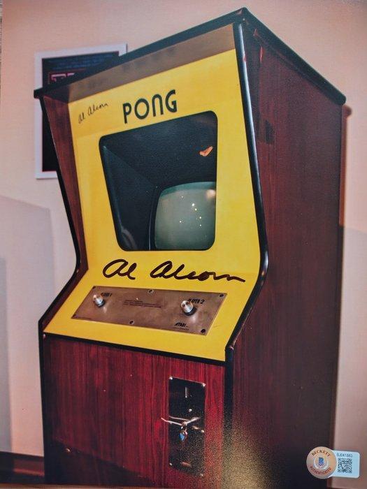 Atari - Rare Autograph From Allan Alcorn Creator of Pong, Games en Spelcomputers, Spelcomputers | Overige Accessoires