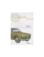 1955 ALFA ROMEO GIULIETTA SPRINT BROCHURE ITALIAANS, Ophalen of Verzenden