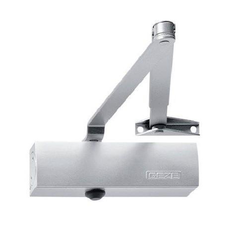 Deurdranger GEZE TS 1500 met schaararm zilverkleur, Doe-het-zelf en Bouw, Hang- en Sluitwerk, Klink of Kruk, Nieuw, Overige materialen