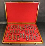 Schaakspel - Medieval Gran Tamaño - brons