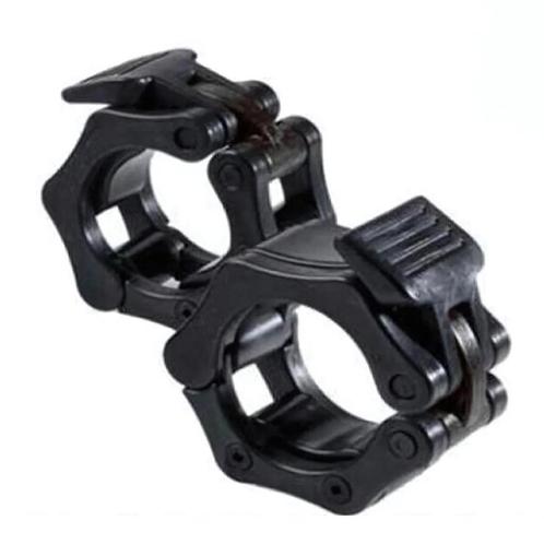 Toorx Fitness Lock Jaw Collars 50 mm CFSL Zwart Zwart, Sport en Fitness, Fitnessmaterialen, Nieuw, Verzenden