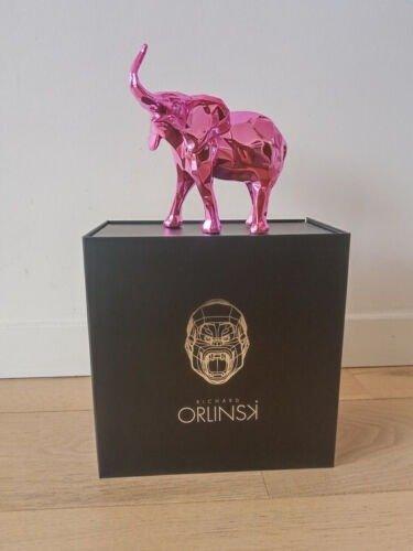 Richard Orlinski (1966) - sculptuur, Elephant Spirit (pink, Antiek en Kunst, Antiek | Overige Antiek