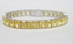 Bracelet de tennis - 14 carats Or blanc - 36.90ct. tw., Bijoux, Sacs & Beauté, Bijoux anciens