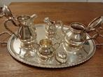 Koffie- en theeservies (5) - .800 zilver - San Marco Style, Antiek en Kunst