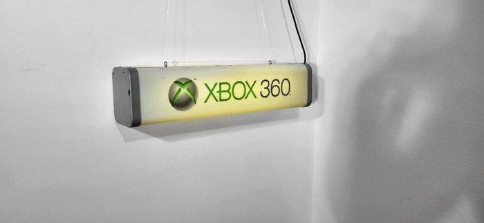 Microsoft - Reclamebord met achtergrondverlichting - Metaal,, Antiek en Kunst, Antiek | Wandborden en Tegels