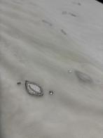 Kostbare gordijnstof, geborduurde Franse tule Stijl