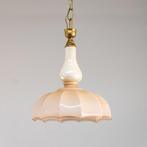 Plafondlamp - Glas, Legering - finitura a balze, Antiek en Kunst