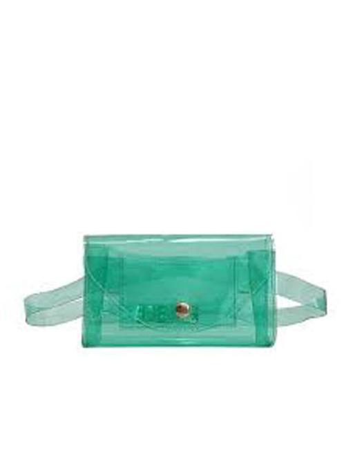 Klein Groen Transparant Heuptasje Riem Heuptas Pvc Fanny Pac, Handtassen en Accessoires, Tassen | Damestassen, Overige kleuren