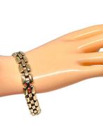Zonder Minimumprijs - Armband - 14 karaat Geel goud, Zilver, Handtassen en Accessoires, Armbanden, Nieuw