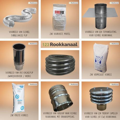 Flexibel rookkanaal goedkoop, Huis en Inrichting, Kachels, Verzenden
