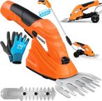 MASKO® Grasschaar struikschaar set met accu 7,2 V 2000 mA/h, Verzenden, Nieuw