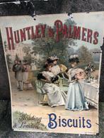 Rare et ancienne plaque publicitaire en métal émaillé