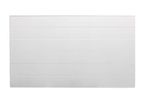 30x200 cm - Radiator Cover Lined (Gegroefde voorplaat) - Wit, Doe-het-zelf en Bouw, Verwarming en Radiatoren, Ophalen of Verzenden