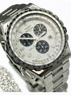 Breitling - Jupiter Pilot Acier Inox / Panda Dial - Sans, Handtassen en Accessoires, Horloges | Heren, Nieuw