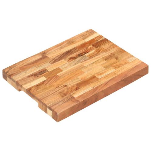 vidaXL Hakblok 40x30x4 cm massief acaciahout, Huis en Inrichting, Keuken | Keukenbenodigdheden, Nieuw, Verzenden