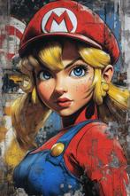Iconica - Princess Mario Mashup · XXL, Antiek en Kunst, Kunst | Schilderijen | Modern