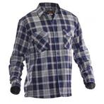 Jobman 5138 chemise flanelle 3xl navy/gris