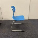 HaBa schoolstoelen, stapelstoel, zithoogte 35 cm, Blauw -