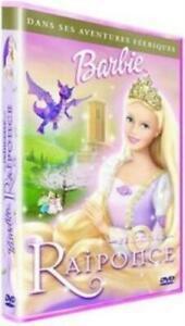 Barbie : Princesse Raiponce DVD, Cd's en Dvd's, Dvd's | Overige Dvd's, Zo goed als nieuw, Verzenden