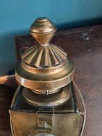 Olielamp - Messing - Koetslamp orginele Torch, Antiek en Kunst