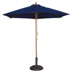 Parasol rond donkerblauw 3 meter Bolero, Zakelijke goederen, Verzenden, Nieuw in verpakking