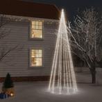 vidaXL Sapin de Noël avec piquet Blanc froid 732 LED 500, Neuf, Verzenden