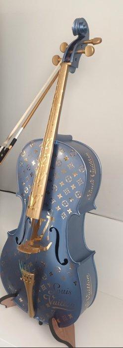 fppopart - Louis vuitton violoncelle blue édition édition, Antiquités & Art, Art | Peinture | Moderne