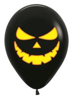 Ballonnen Pumkin Light Black 30cm 25st, Hobby en Vrije tijd, Verzenden, Nieuw