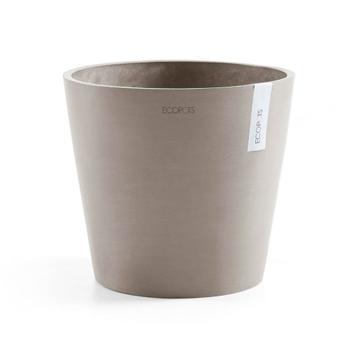 NIEUW - Ecopots Amsterdam taupe Ø 50 cm, Verzenden