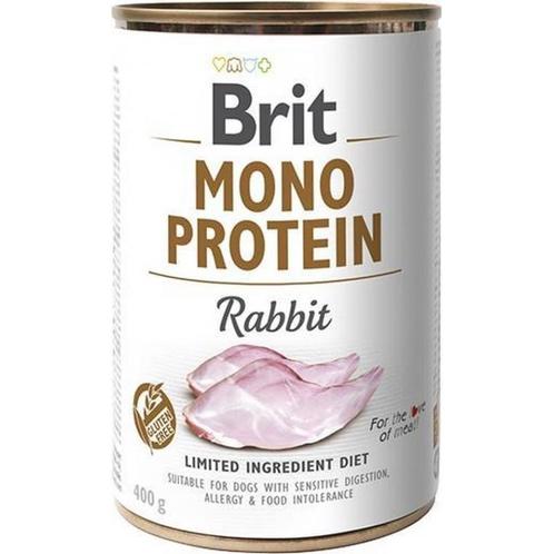 Brit mono protein – rabbit 400g - hondenvoer met konijn, Dieren en Toebehoren, Honden-accessoires, Nieuw