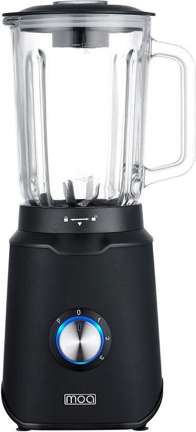 2dekans | MOA Blender - Smoothie Maker met 1,5L Glazen Kan -, Elektronische apparatuur, Vaatwasmachines, Ophalen of Verzenden