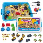 Kinetisch zand bouwplaats koffer met vormpjes, Ophalen of Verzenden, Nieuw