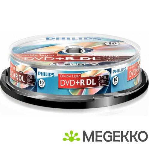 DVD+R Double layer 8.5GB 8xspeed spindle 10 stuks, Informatique & Logiciels, Ordinateurs & Logiciels Autre, Envoi