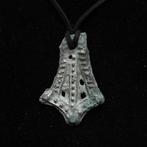 Époque Viking Bronze Amulette de pied de dragon - 53 mm