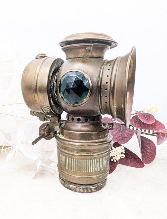 Lunar - Lamp - Antiek / Oude acetyleencarbide lamp - Staal, Antiek en Kunst, Antiek | Wandborden en Tegels