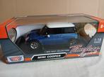 Motormax 1:18 - Voiture miniature - Mini Cooper - Mini