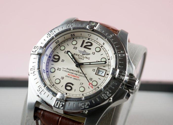 Breitling - Superocean Professional 6600ft/2000m - A17390 -, Handtassen en Accessoires, Horloges | Heren