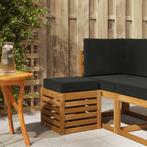 vidaXL Buitenkruk Bank Massief Acacia Hout Naturel, Tuin en Terras, Verzenden, Nieuw