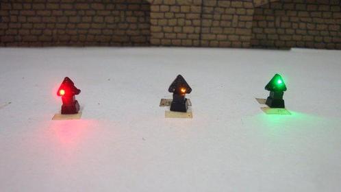 Seinen N - Modeltrein verlichting (10) - dwergseinen, Hobby en Vrije tijd, Modeltreinen | N-Spoor