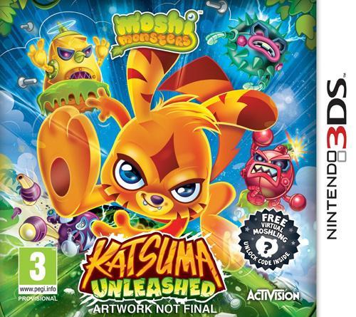 Moshi Monsters: Katsuma Unleashed (Nintendo 3DS Nieuw), Games en Spelcomputers, Games | Nintendo 2DS en 3DS, Ophalen of Verzenden