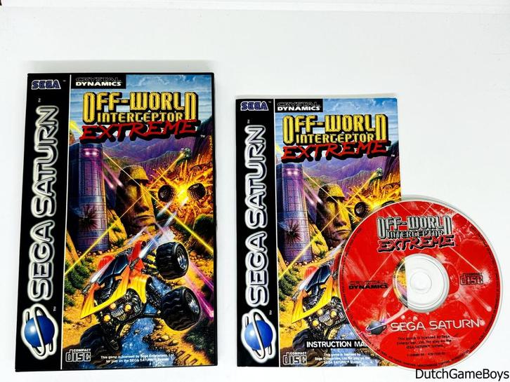 Sega Saturn - Off-World Interceptor - Extreme, Games en Spelcomputers, Games | Overige, Gebruikt, Verzenden
