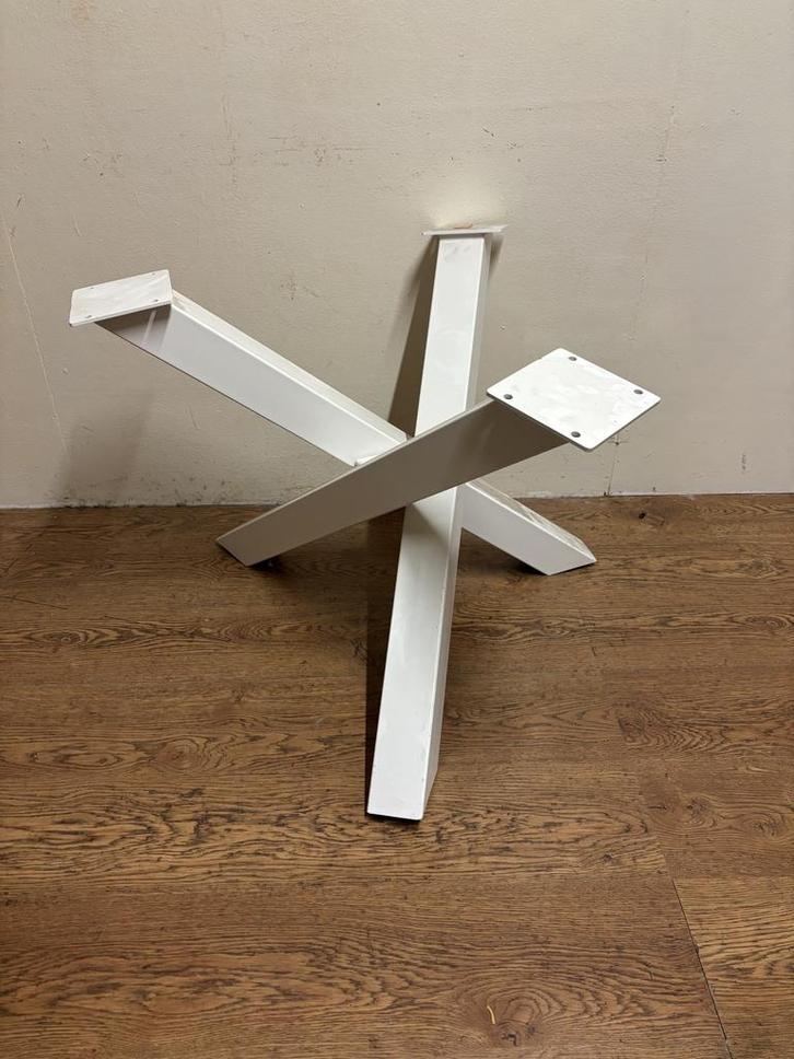 Nieuw Tafel Onderstel Wit - OS357- Vintage/Café, Huis en Inrichting, Tafelonderdelen, Ophalen